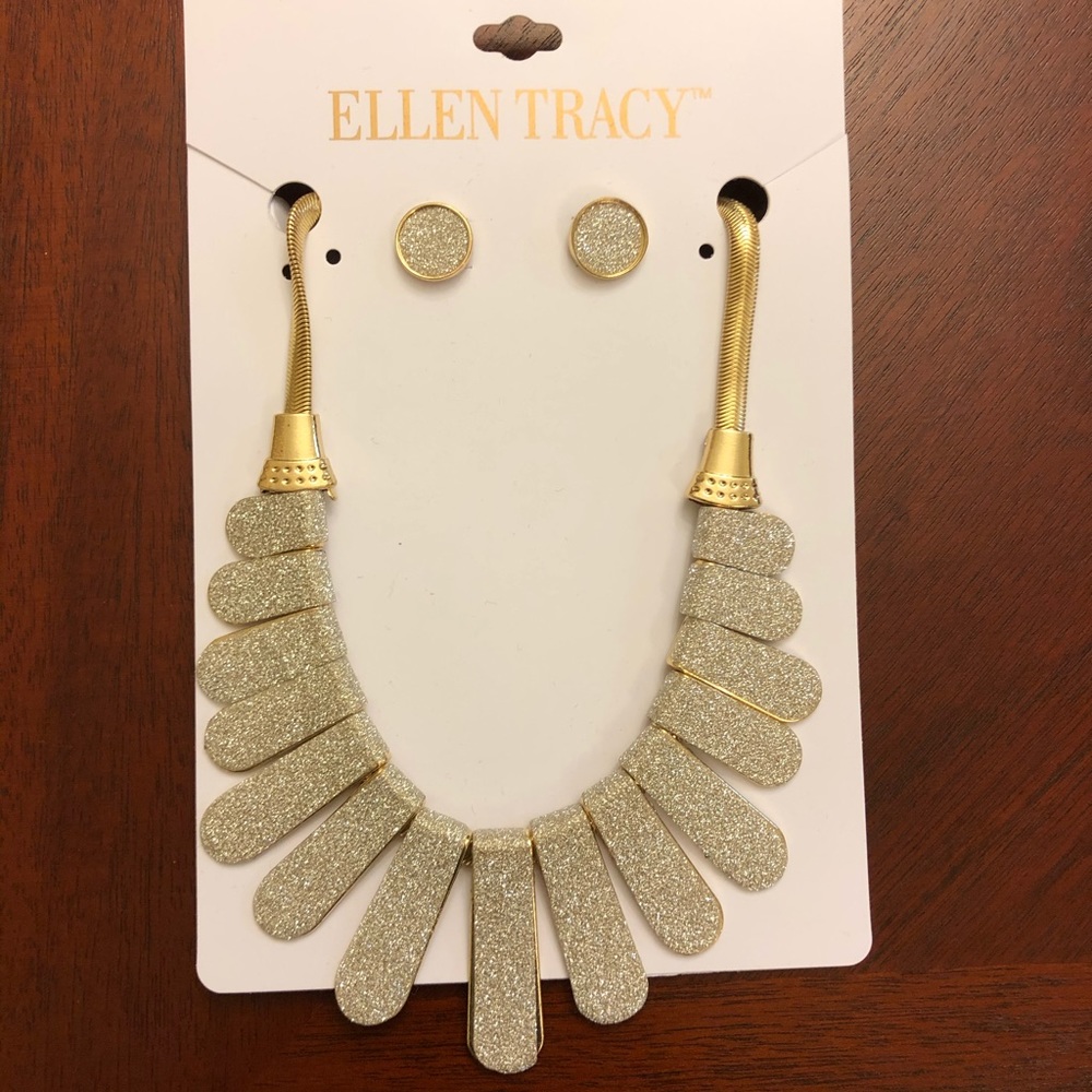 🔥🔥Ellen Tracey Necklace & Earrings Set
